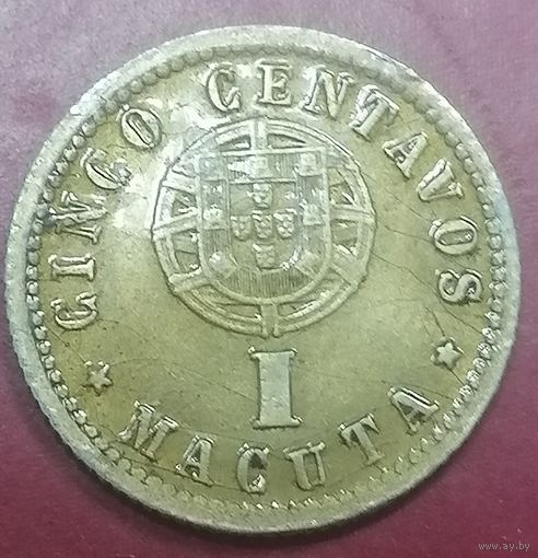 А4.10 Ангола 1 макута 1927