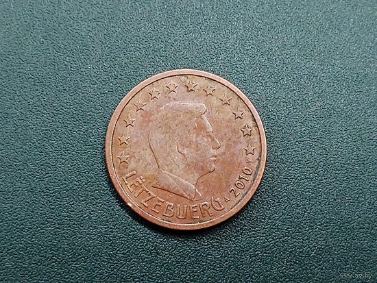 2 евроцента Люксембург.
