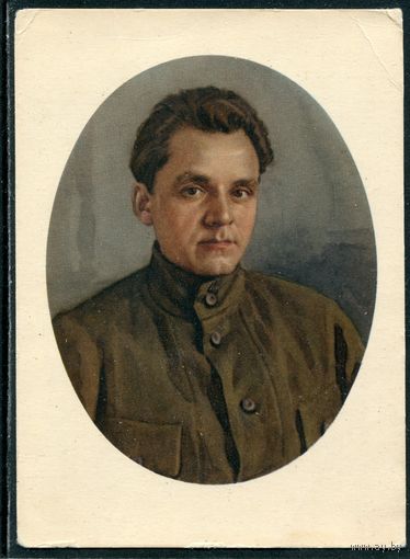 С.Бондар. Портрет Д.Фурманова. Изд.1955