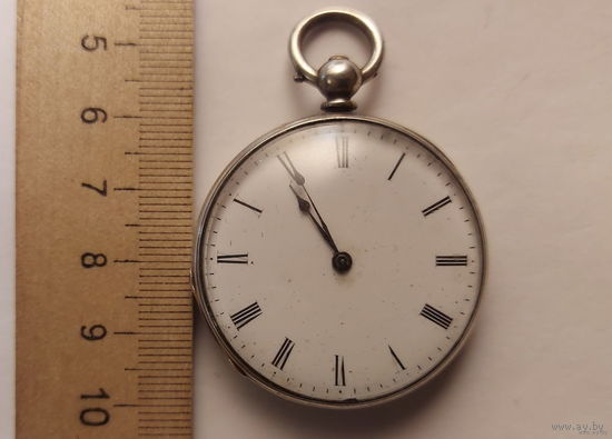 Редкие ЧАСЫ СЕРЕБРО старинные КАРМАННЫЕ Царские 5