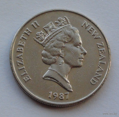 Новая Зеландия 10 центов, 1987
