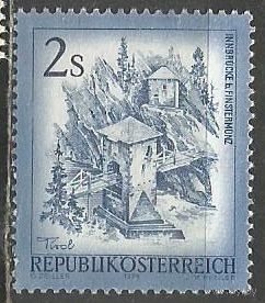 Австрия. Старинный мост. 1974г. Mi#1440.