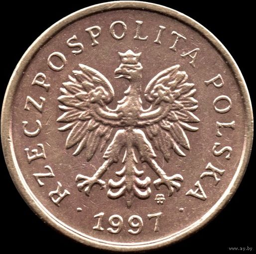 Польша 2 гроша 1997 г. Y#277 (22-4)