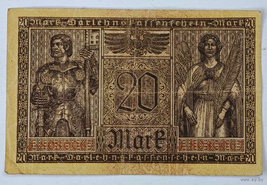 1918 год  Германия 20