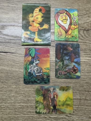 Календарики.стерео-переливашки.цена за все.