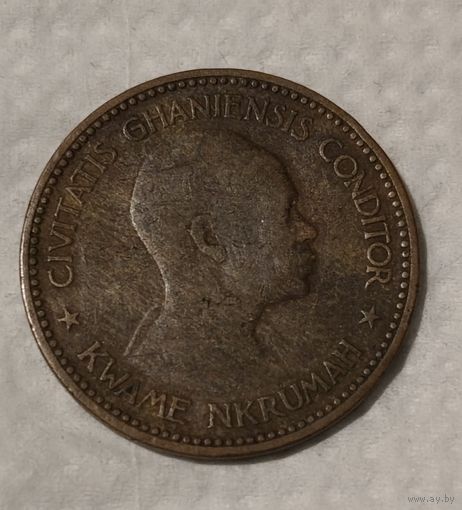Гана 1 пенни, 1958 (14-6-21)