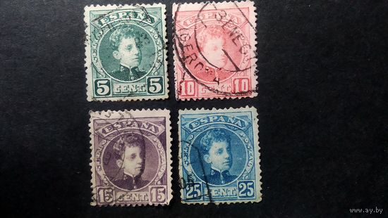 ИСПАНИЯ \н4\   1901 кароль Альфонсо