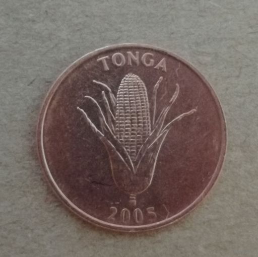 Тонга 1 сенити, 2005 г., KM# 66a  ю