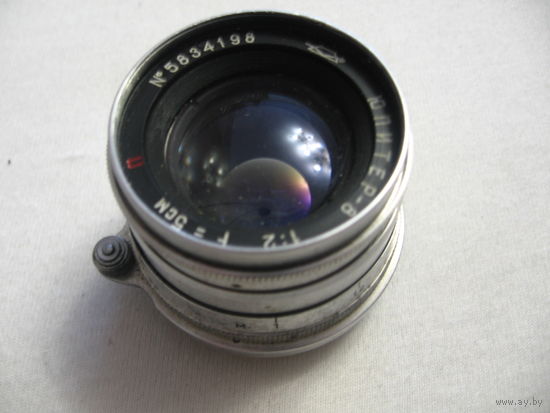 Объектив Юпитер-8 поводковый, красная "П"
