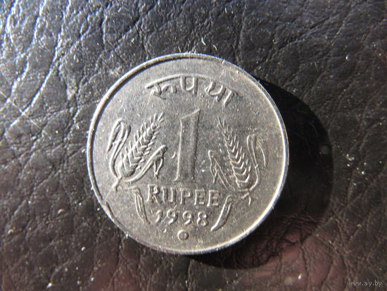 Индия. 1 рупия. 1998. С 20 копеек. Распродажа коллекции. Смотрите другие лоты.