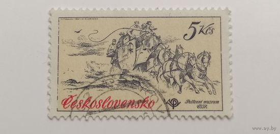 Чехословакия 1981. Исторические тренеры в музее почты