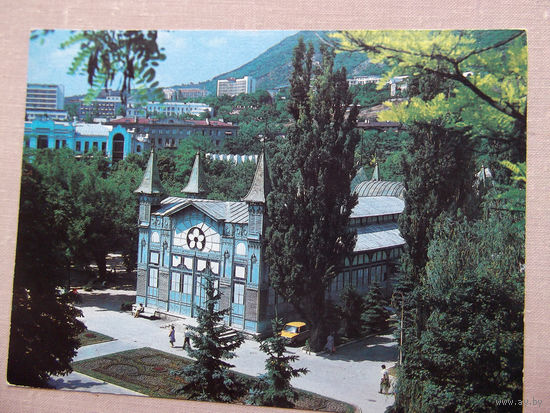 С020-6258 Открытка Пятигорск Лермонтовская галерея Фото Костенко 1986 Чистая