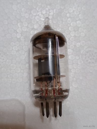 Радиолампа 6Ж1П интересное исполнение остекления