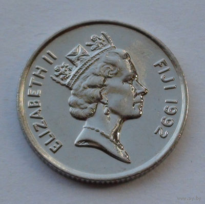 Фиджи 5 центов. 1992 г.