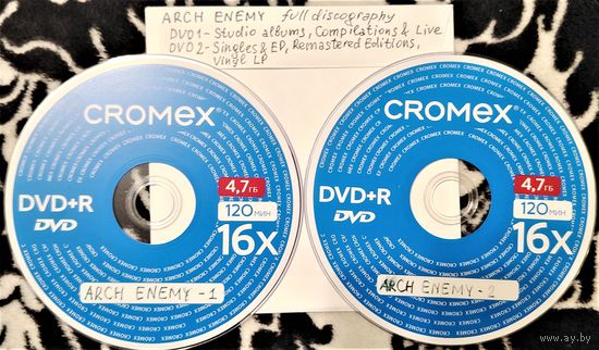 DVD MP3 дискография ARCH ENEMY (Melodic Death) - 2 DVD