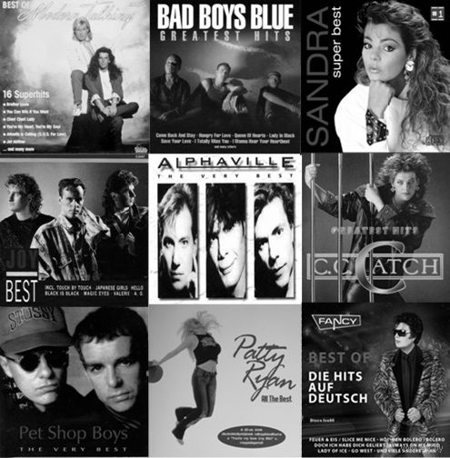 CD диски The Best Of Modern Talking, Bad Boys Blue, Fancy, C.C. Catch, Sandra, Patty Ryan, Pet Shop Boys, Alphaville