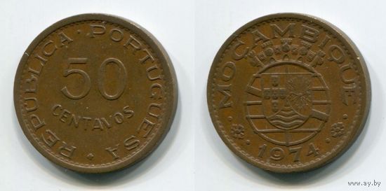 Мозамбик (португальский). 50 сентаво (1974)