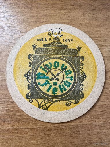 Подставка под пиво Pivovar u Fleku