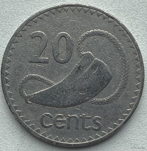 Фиджи 20 центов 1969 г.
