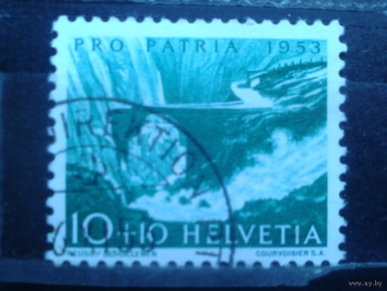 Швейцария, 1953, пейзаж