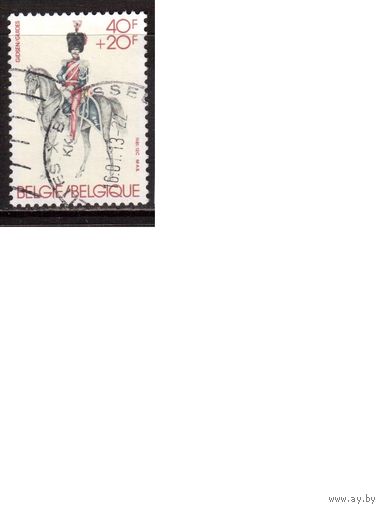 Бельгия-1981,(Мих. 2085) гаш.,    Фауна, Лошади