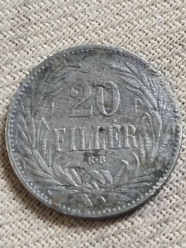 Распродажа - 20 филлеров 1894г.,ВЕНГРИЯ