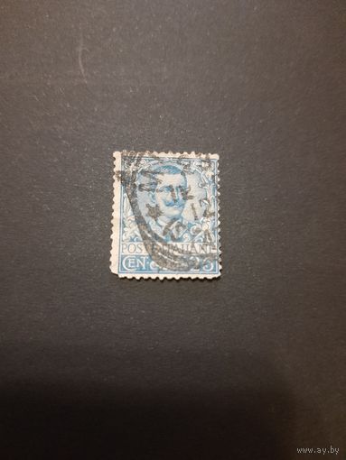 Италия. Стандарт. 1901г. гашеная