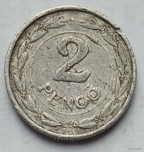 Венгрия 2 пенго 1942 г.