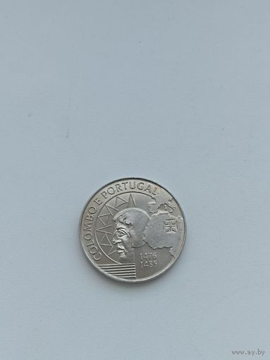 Португалия 200 эскудо 1991 год( Колумб)