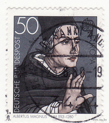 Альберт Магнус, граф Болльштедтский (1193-1280) 1980 год