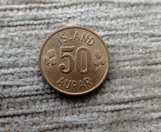 Werty71 Исландия 50 Эйре оре Эре 1971