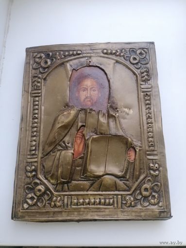 Икона, письмо, оклад, торги с Рубля