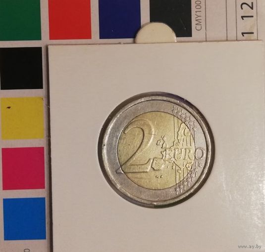 Финляндия 2 евро 2004 в холдере