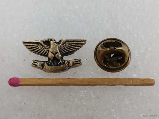 Знак-фрачник. Римский орёл Ленина. тяжёлый, цанга