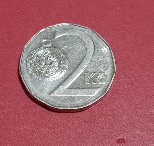 2 кроны 1994г. Чехия