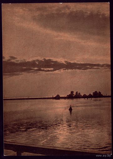 По Волге 1961 Рыбинское море