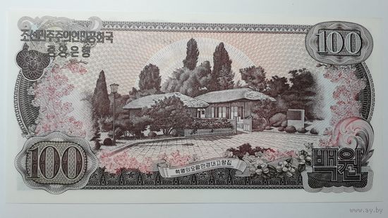 КНДР, 100 вон 1978 г. UNC.