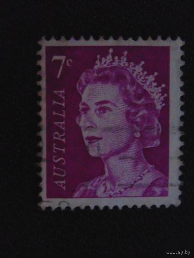 Австралия 1971 г. Королева Елизавета II.