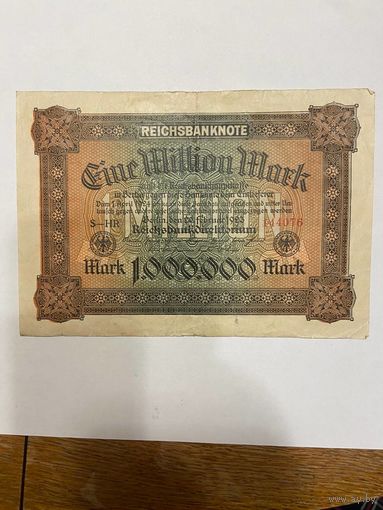 Германия 1000000 марок 1923 г. -0801