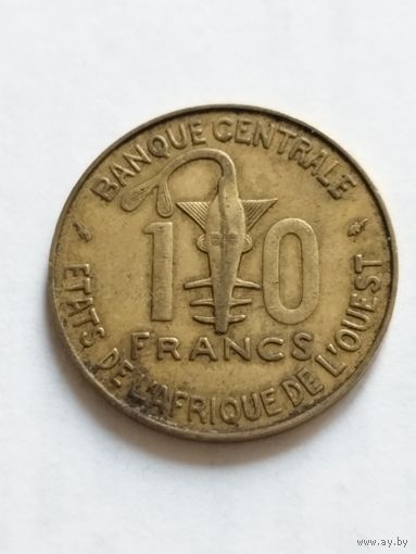 Западная Африка ВСЕАО 10 франков 1983