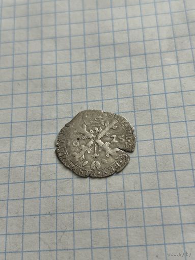 1/32 патагона (грош) 1623 года. Франш-Конте (Бургундия под властью Испании) RR!!!