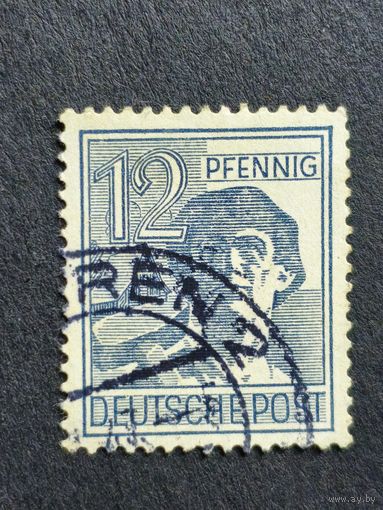 Германия 1947. Союзническая оккупационная зона. Стандартный выпуск