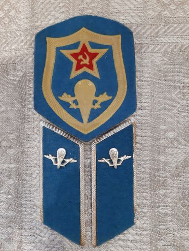Шеврон и Петлицы ВДВ СССР НОВЫЕ КОМПЛЕКТНЫЕ