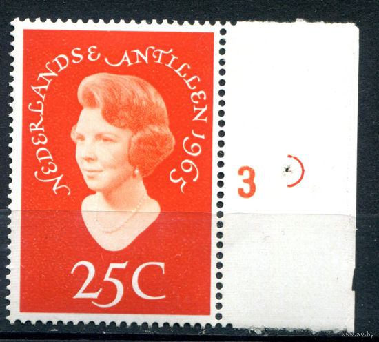 Нидерландские Антильские острова - 1965г. - принцесса Беатрикс - 1 марка - полная серия, MNH [Mi 148]. #3-WB-93-A-1