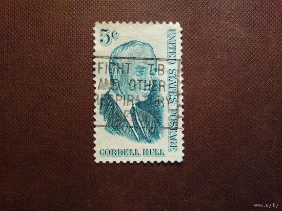 США 1963 г.Корделл Халл (1871-1955) -американский государственный деятель./26а/