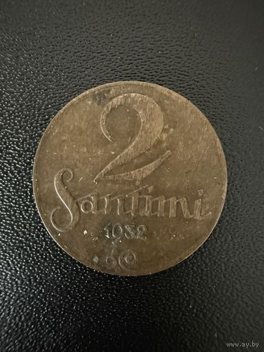 2 сантима 1932 года . Хорошее состояние. С 1 рубля