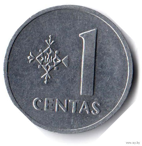 Литва. 1 цент. 1991 г.