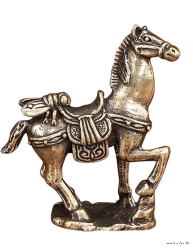 Статуэтка Конь с мухой Бронза