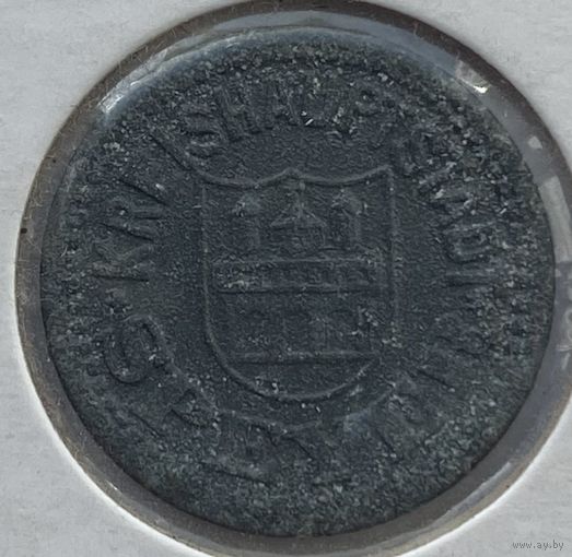 Германия 5 пфеннигов 1917 г. Шпеер. Нотгельд. В холдере