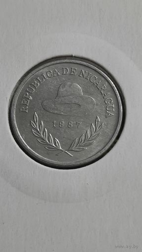 Никарагуа 25 сентаво 1987 г